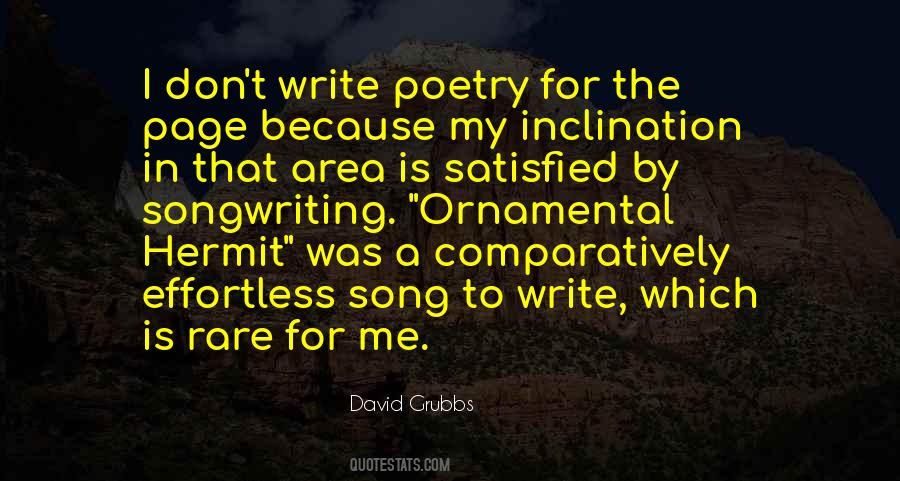 I Write Poetry Quotes #597839