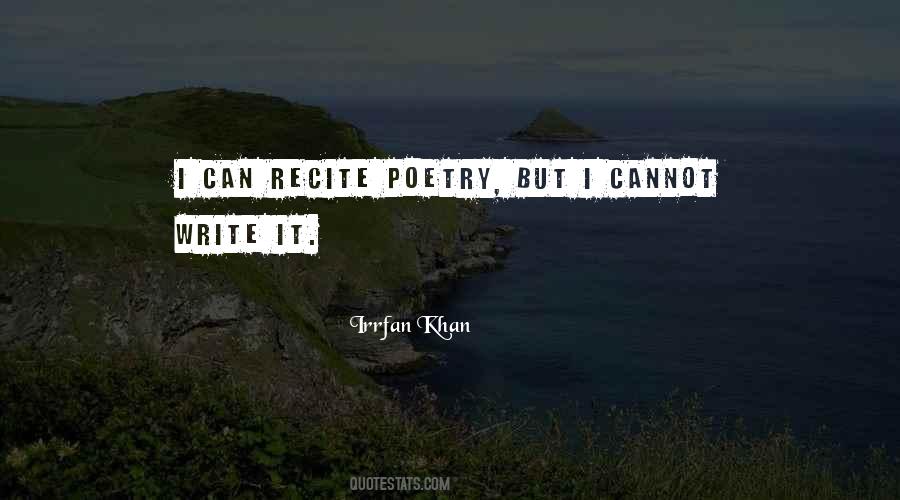 I Write Poetry Quotes #641690