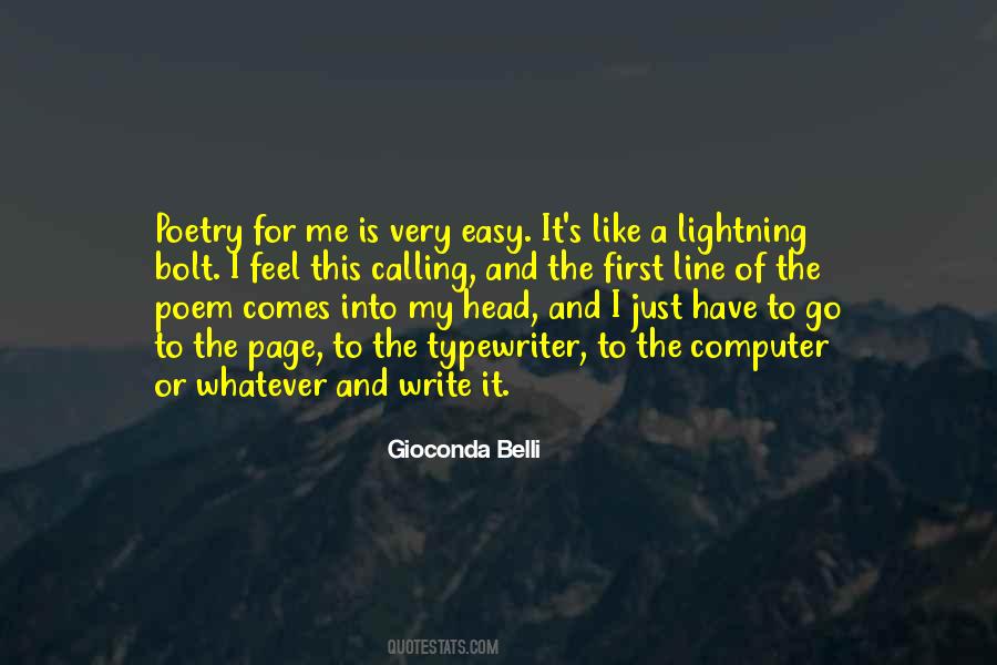 I Write Poetry Quotes #675553