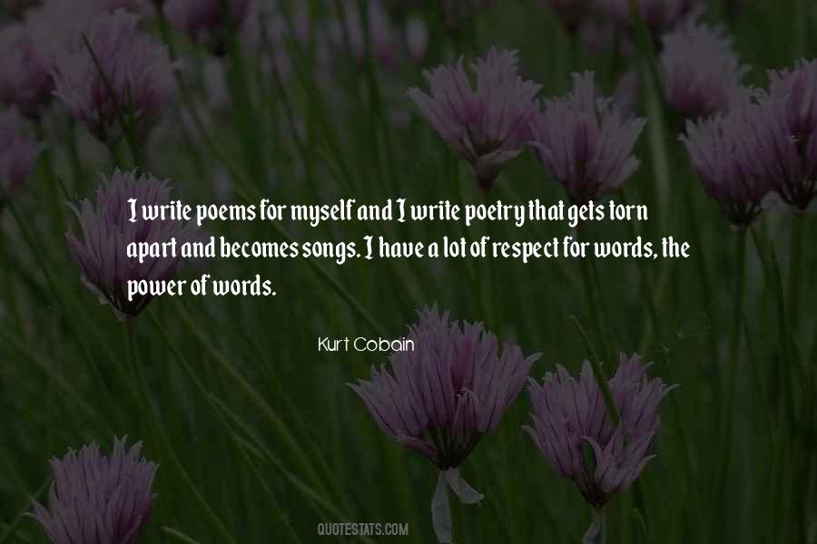 I Write Poetry Quotes #78216