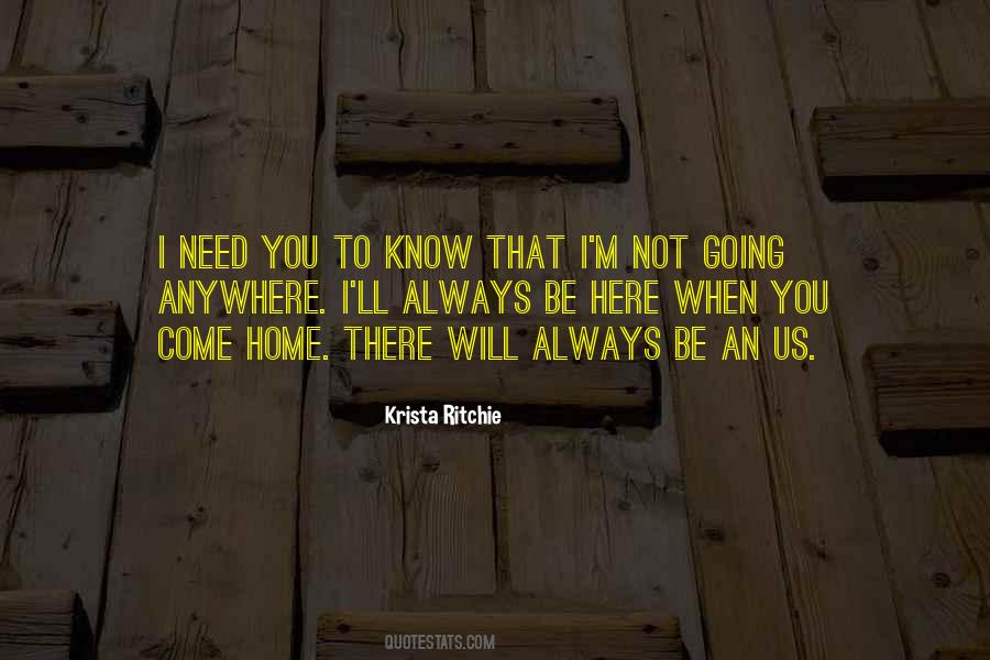 I'll Always Be There Quotes #1213220