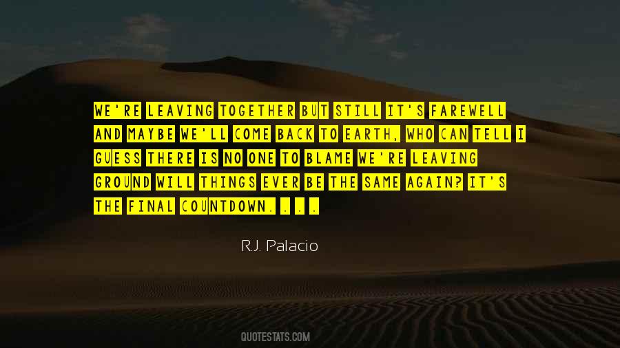 I'll Be Back Quotes #96010 I'll Be Back Quotes #96010
