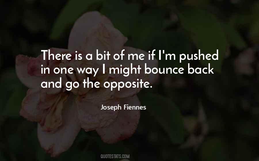 I'll Bounce Back Quotes #951055