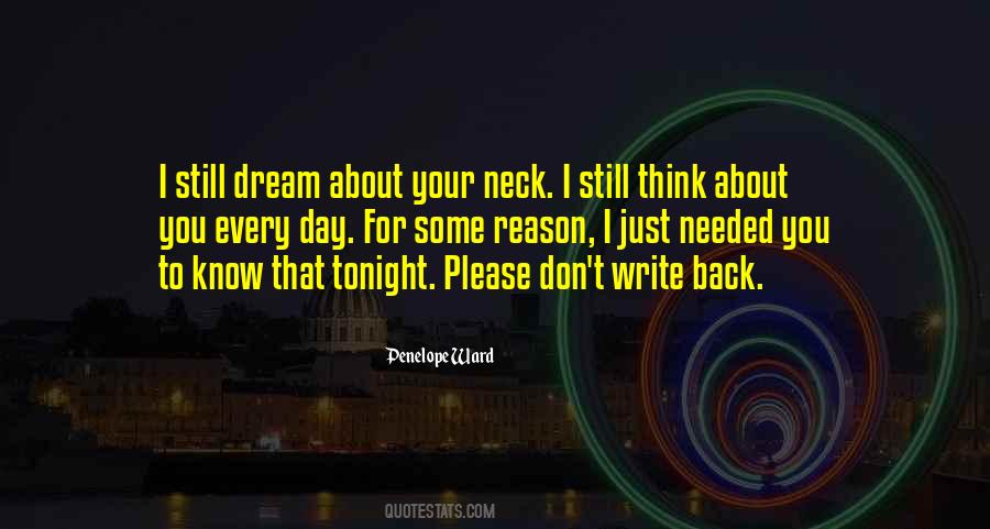 I'll Dream Of You Tonight Quotes #1844837