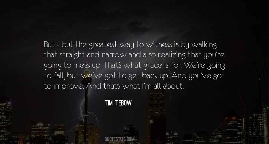 I'll Get Back Up Quotes #94764