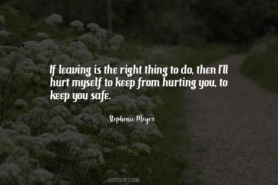 I'll Keep You Safe Quotes #1207421