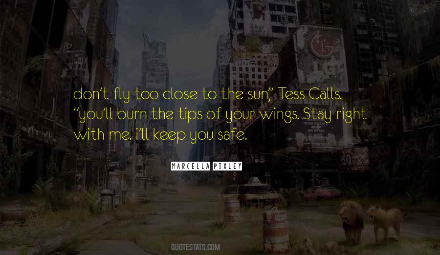 I'll Keep You Safe Quotes #1304354