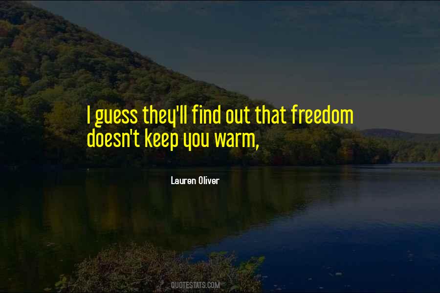 I'll Keep You Warm Quotes #1253701