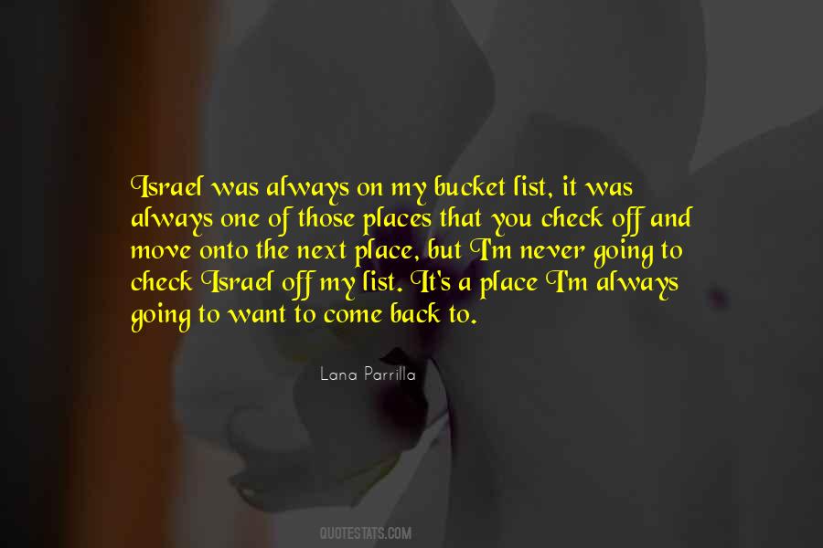 I'll Never Come Back Quotes #864045