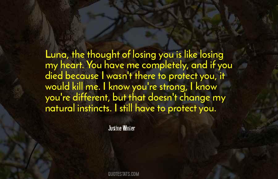 I'll Protect Your Heart Quotes #414091