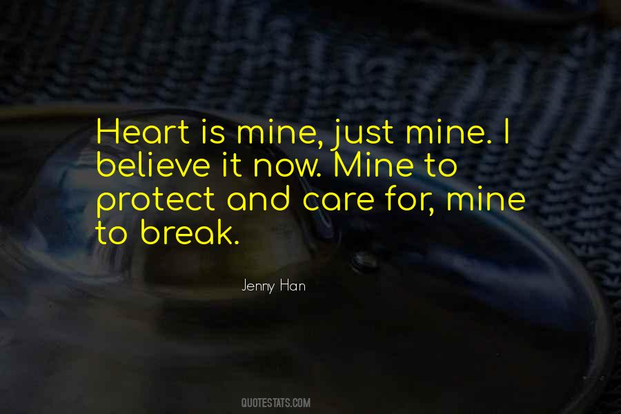 I'll Protect Your Heart Quotes #69135