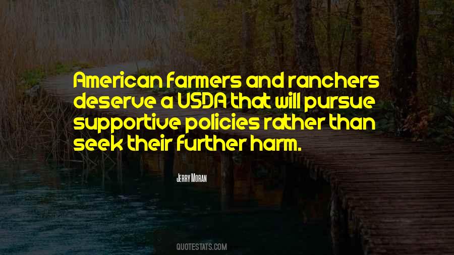 Quotes About Farmers And Ranchers #567842