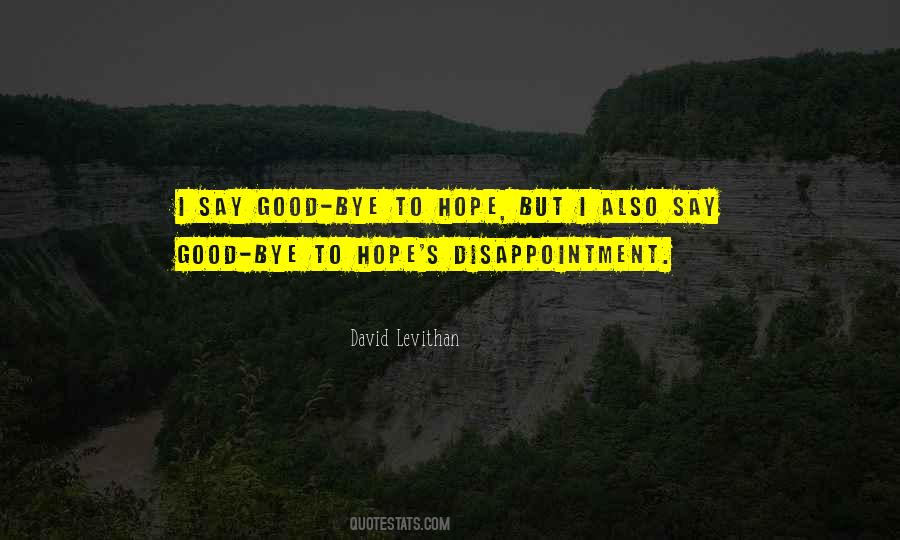 I'll Say Goodbye Quotes #222468