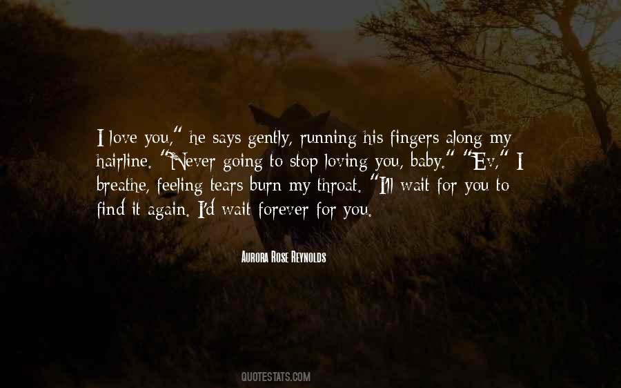 I'll Wait For You Forever Quotes #1429439