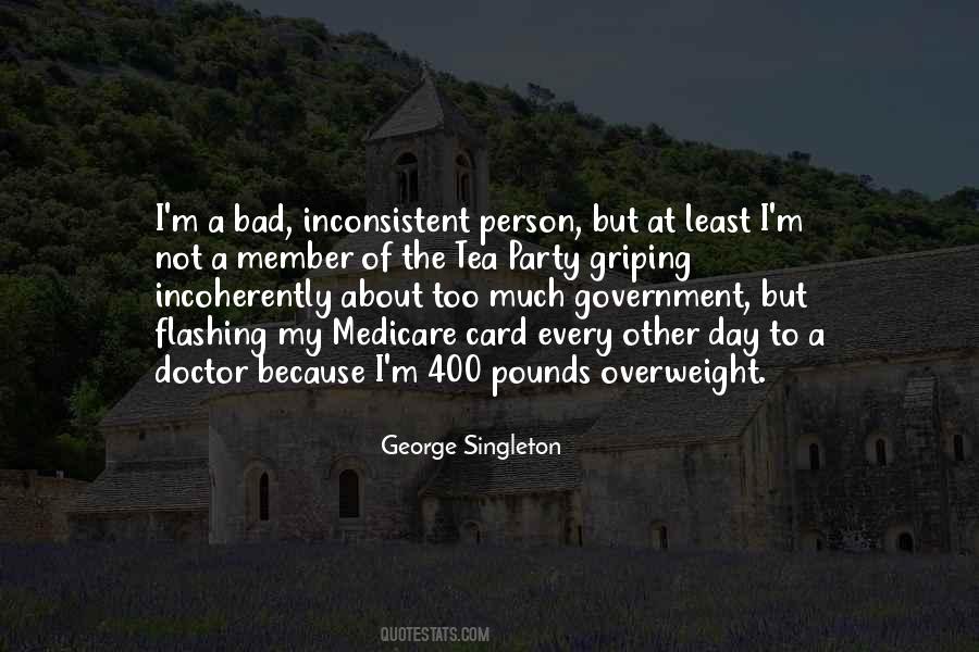 I'm A Bad Person Quotes #327329