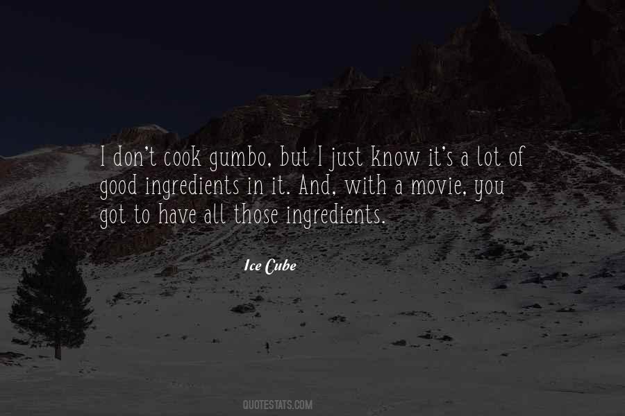 I'm A Good Cook Quotes #1667570