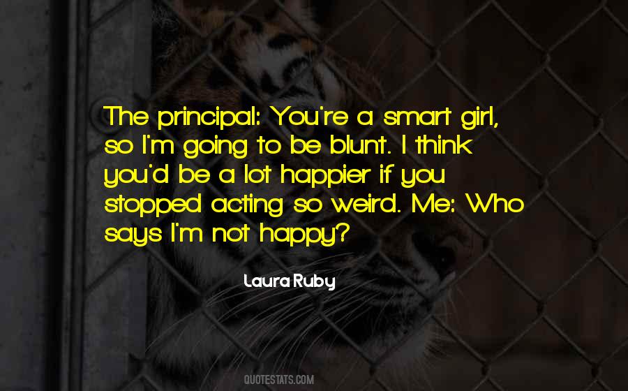 I'm A Happy Girl Quotes #123044