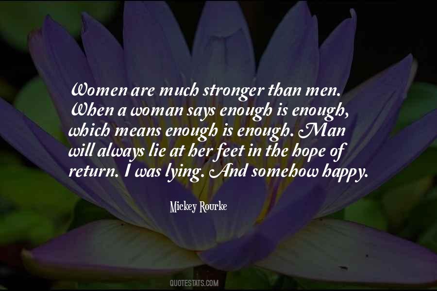 I'm A Happy Woman Quotes #64627