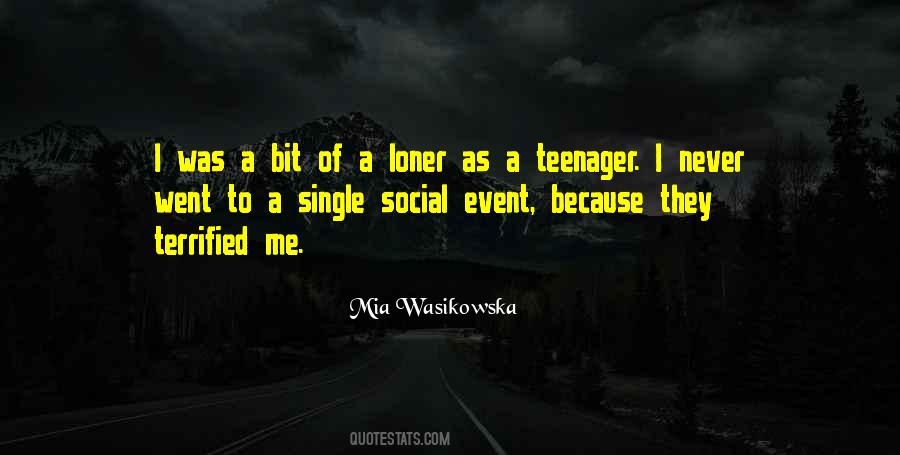 I'm A Loner Quotes #1497457