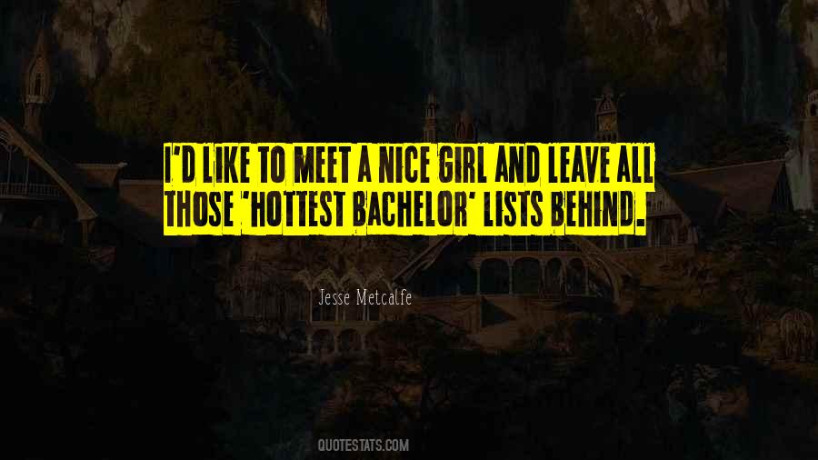 I'm A Nice Girl Quotes #107736