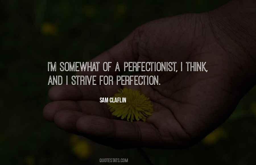 I'm A Perfectionist Quotes #1248012