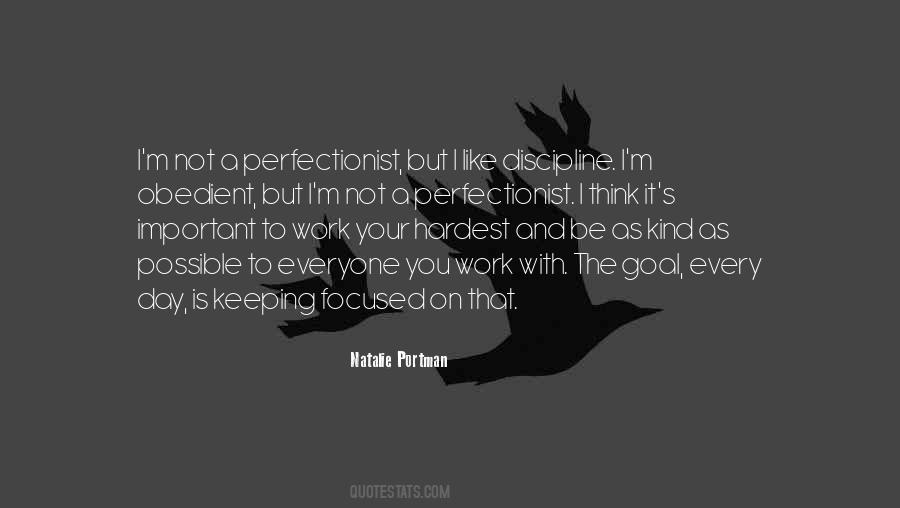 I'm A Perfectionist Quotes #1435810