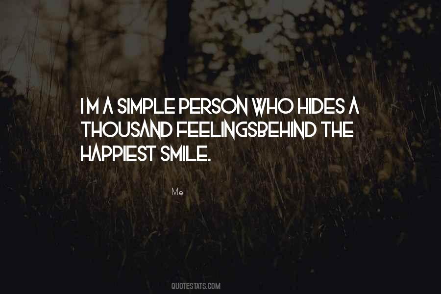 I'm A Simple Person Quotes #1029818