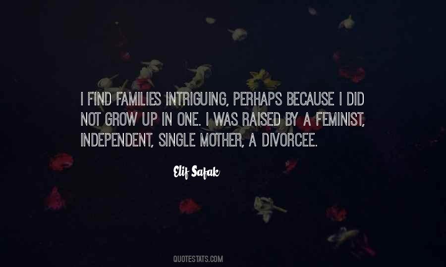 I'm A Single Mother Quotes #1578908