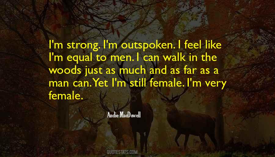 I'm A Strong Man Quotes #141052