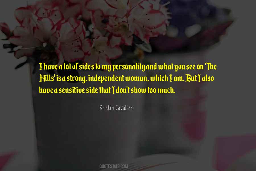 I'm A Strong Woman Quotes #790511