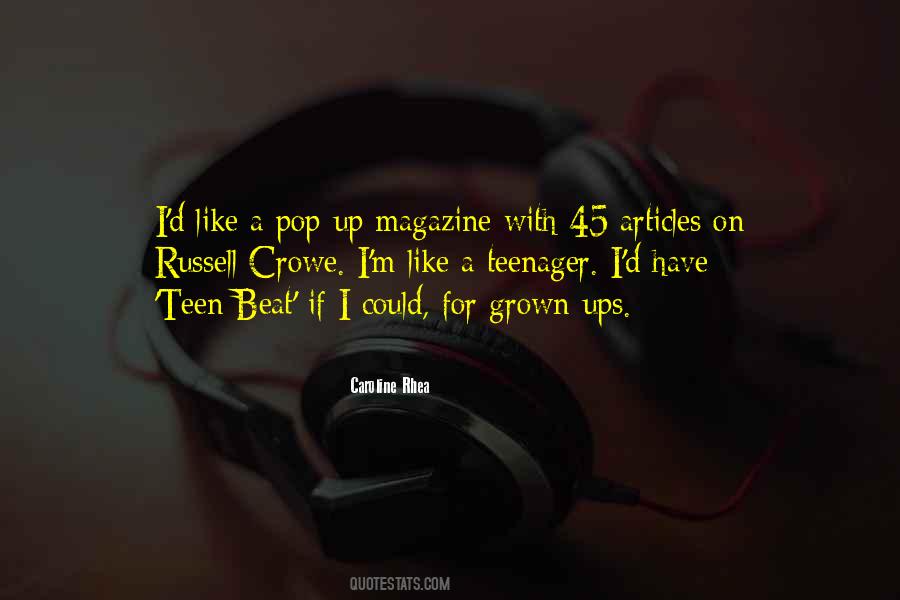 I'm A Teenager Quotes #1633601