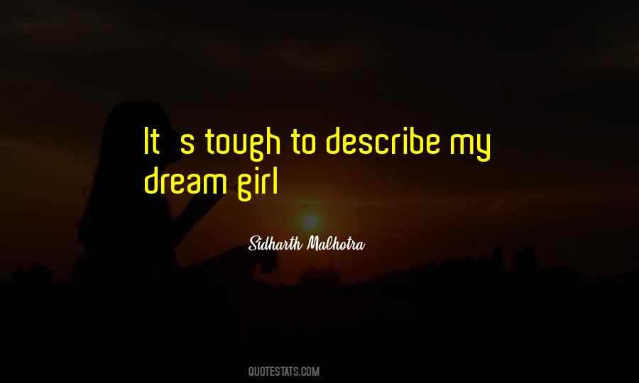 I'm A Tough Girl Quotes #1777806