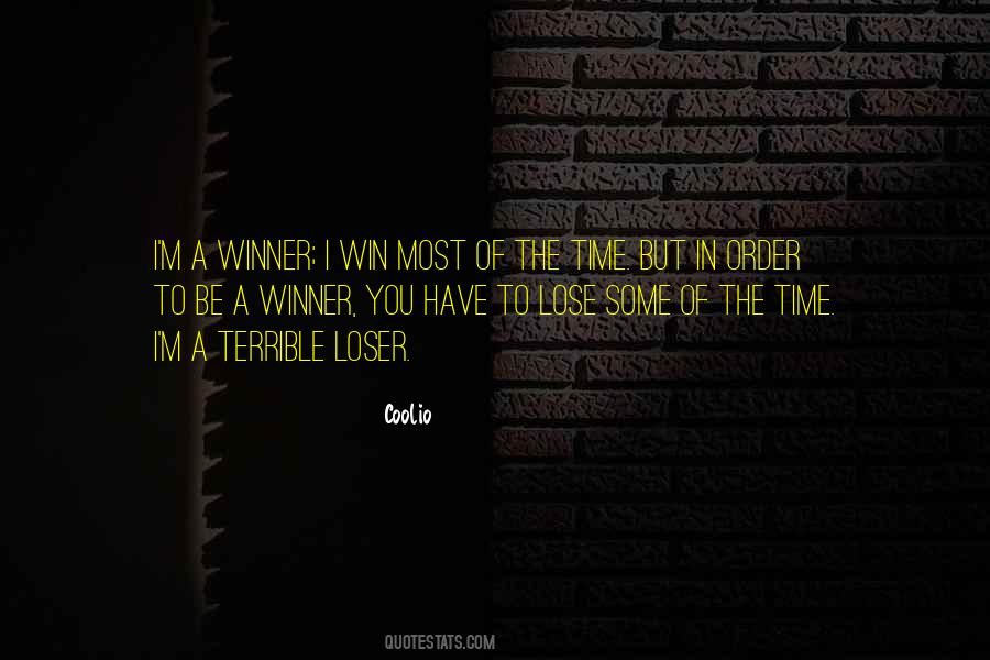 I'm A Winner Quotes #1173283