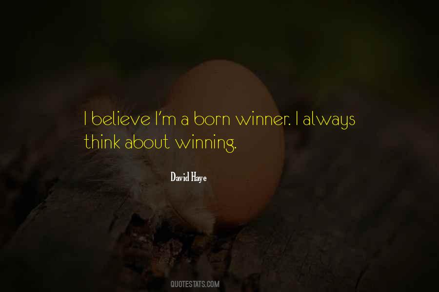 I'm A Winner Quotes #413101
