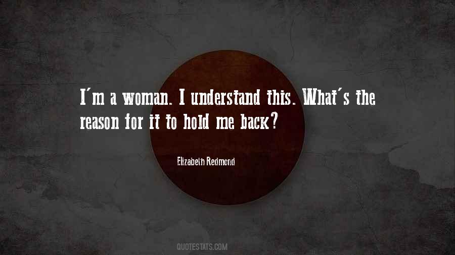 I'm A Woman Quotes #107863