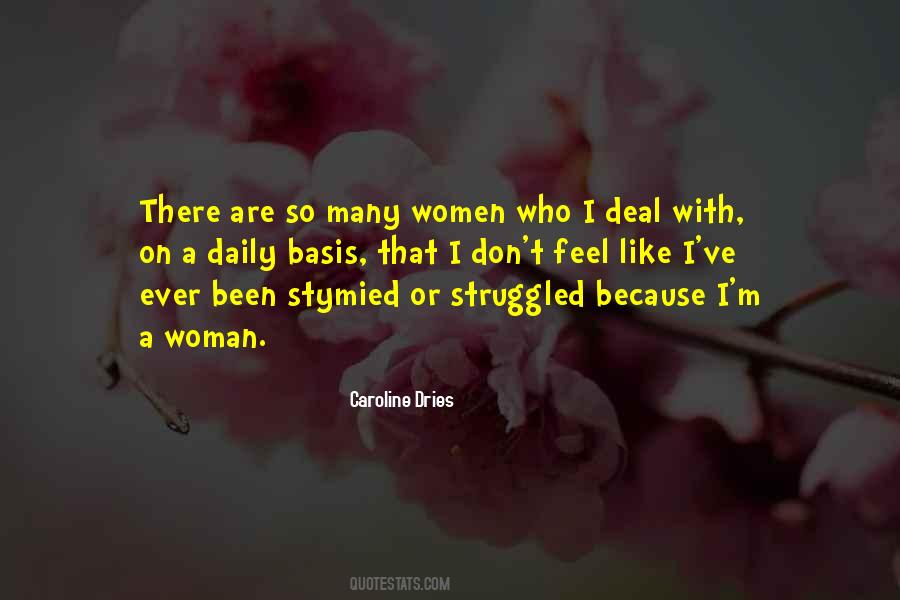 I'm A Woman Quotes #1258986