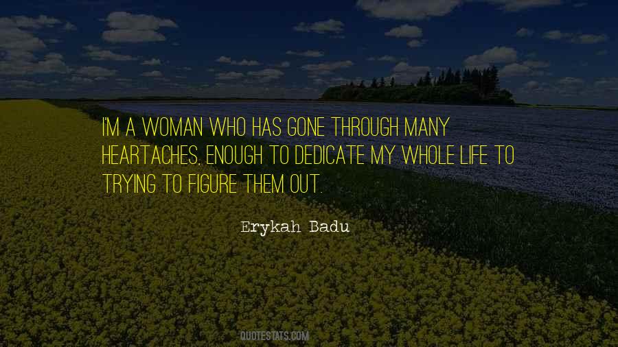 I'm A Woman Quotes #1295318