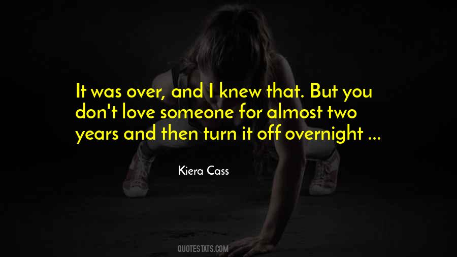 I'm Almost Over You Quotes #324908