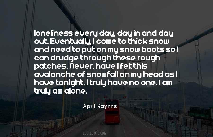 I'm Alone Tonight Quotes #580697