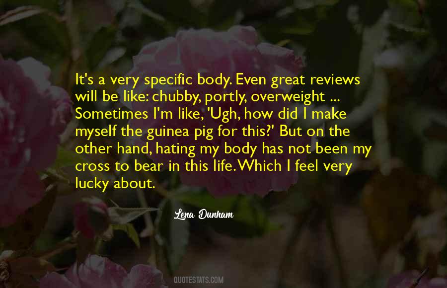 I'm Chubby Quotes #1268037