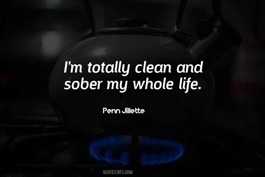 I'm Clean Quotes #322325