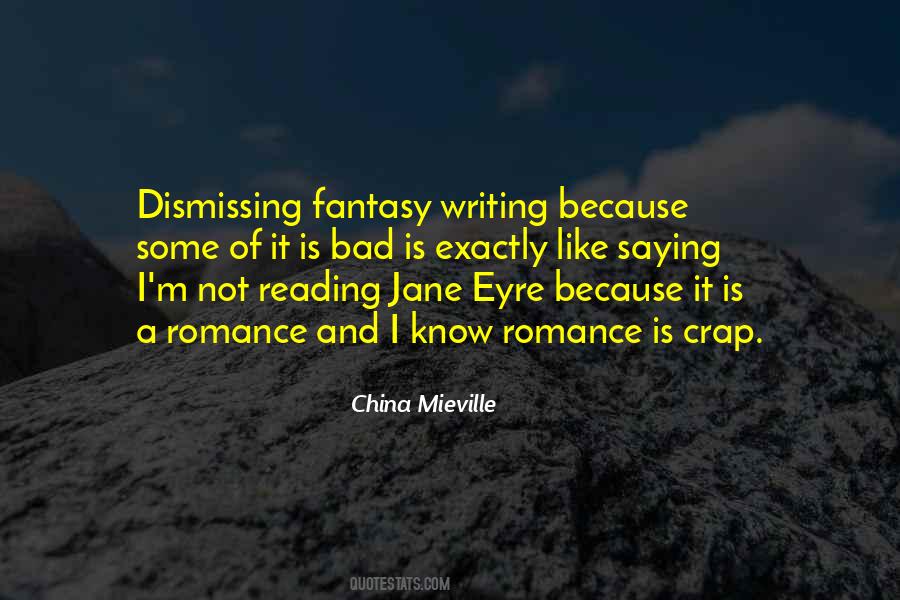 Quotes About Fantasy Writing #1250953