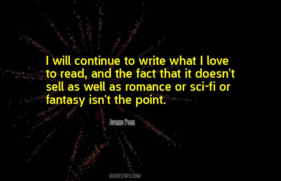 Quotes About Fantasy Writing #362341
