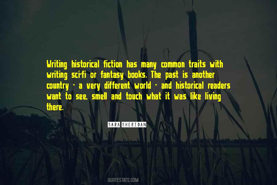 Quotes About Fantasy Writing #658529