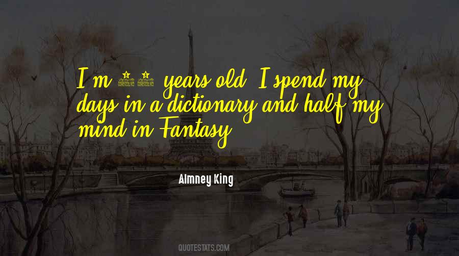 Quotes About Fantasy Writing #713547