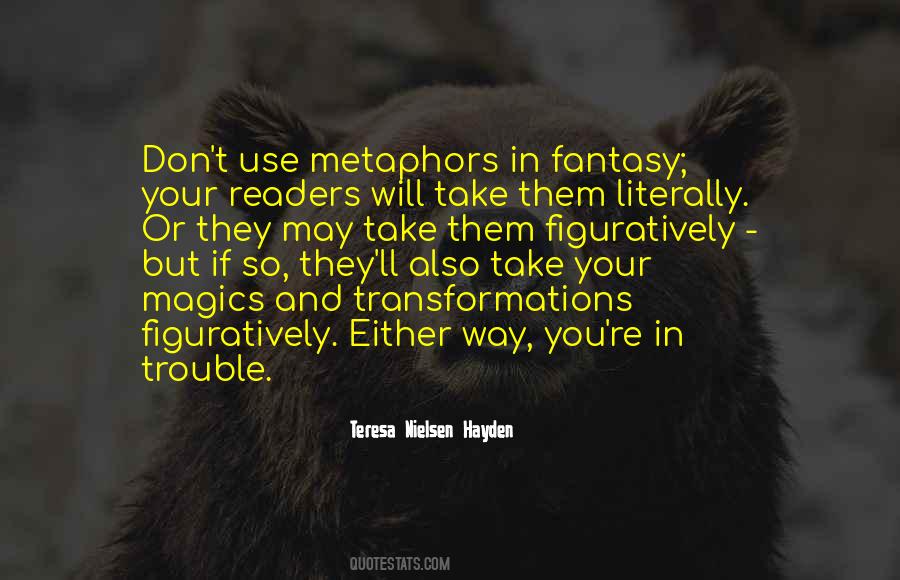 Quotes About Fantasy Writing #906407