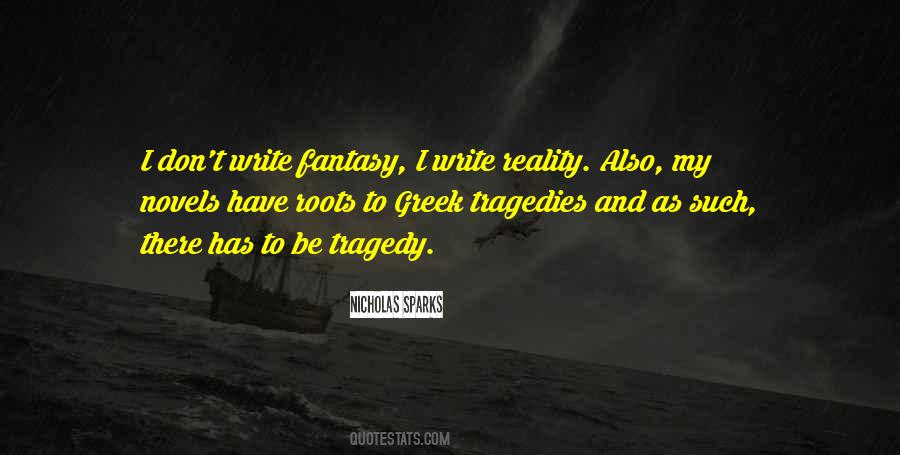 Quotes About Fantasy Writing #911685