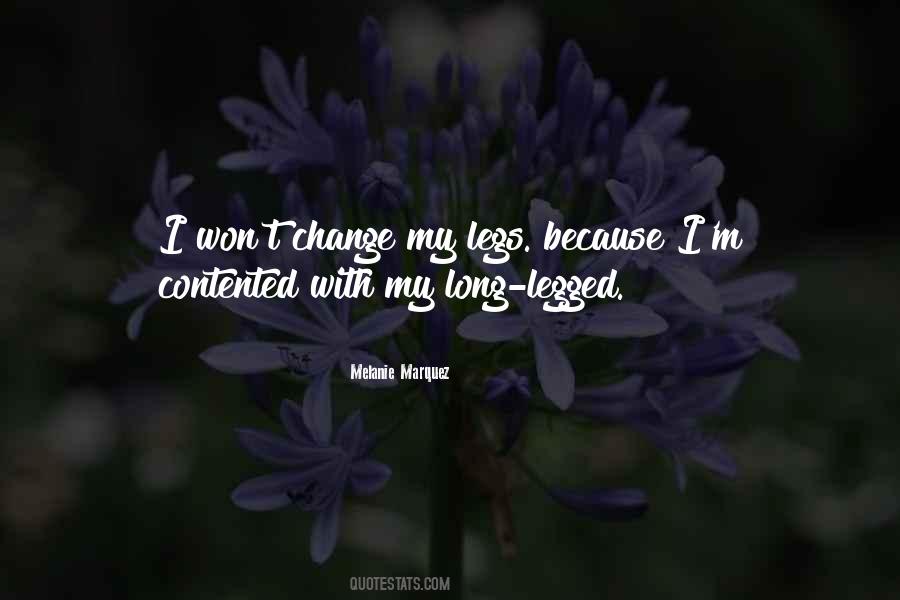 I'm Contented Quotes #421766