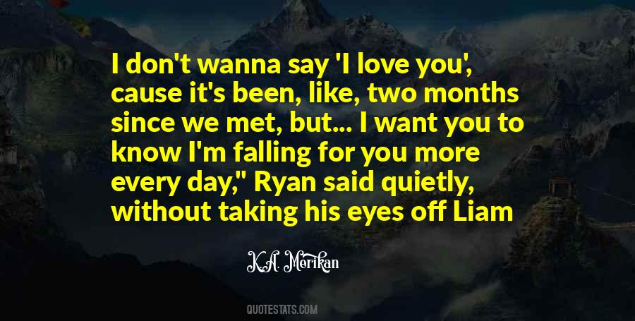 I'm Falling For You Quotes #1758437