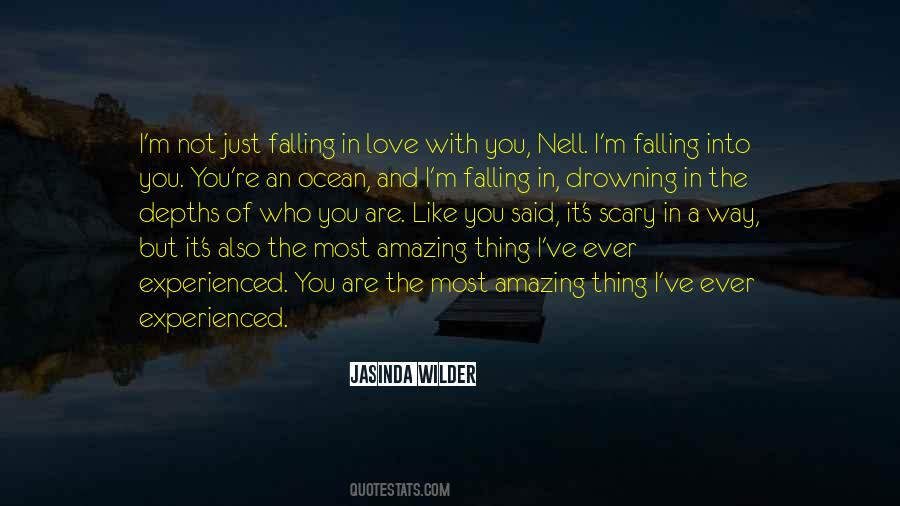 I'm Falling In Love Quotes #1036639